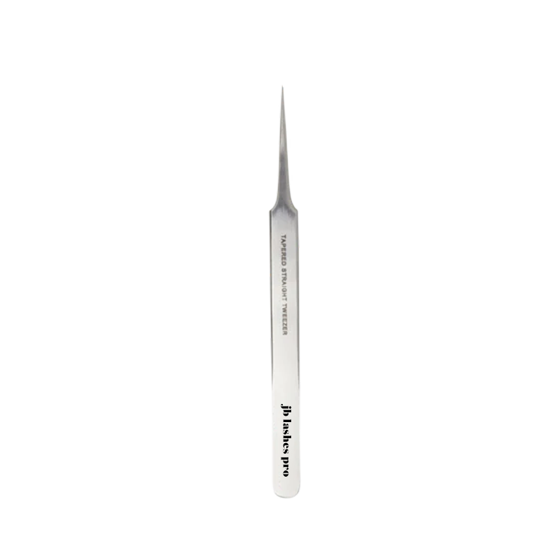 Pro-Tapered Straight Tweezers, Stainless Steel