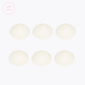 Konjac Cleansing Sponge - Retail Bundle